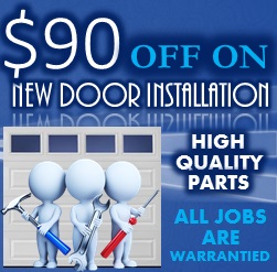 garage door installation service in Denton